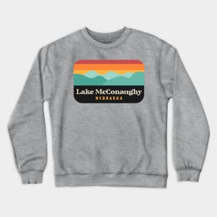 Lake McConaughy Nebraska Camping Beach Fishing Crewneck Sweatshirt